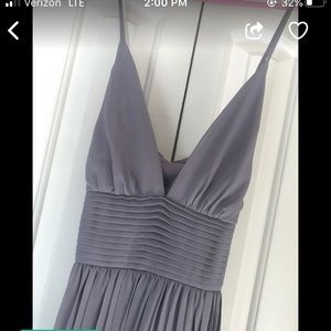 Long homecoming/bridesmaid dress